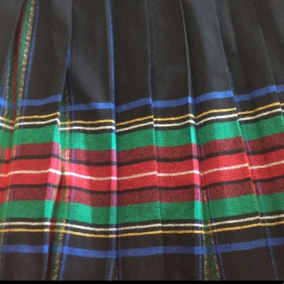 Pendleton | Vintage Plaid Pleated Skirt - Picture 4 of 6